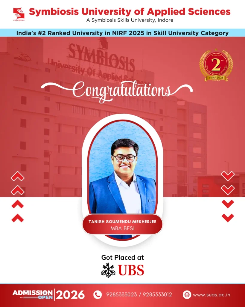 UBS placement Tanish Soumendu Mekherjee